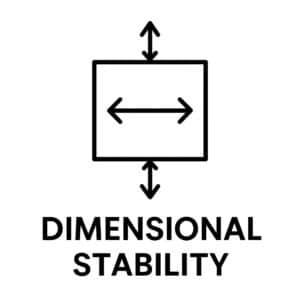 Exceptional Dimensional Stability