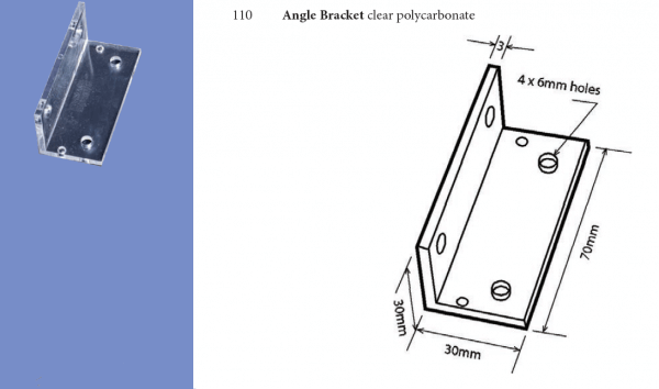 Plastic Fabrication | Cnc Laser Cutting | Gold Coast | Plastics Online | 110 Angle Bracket Png